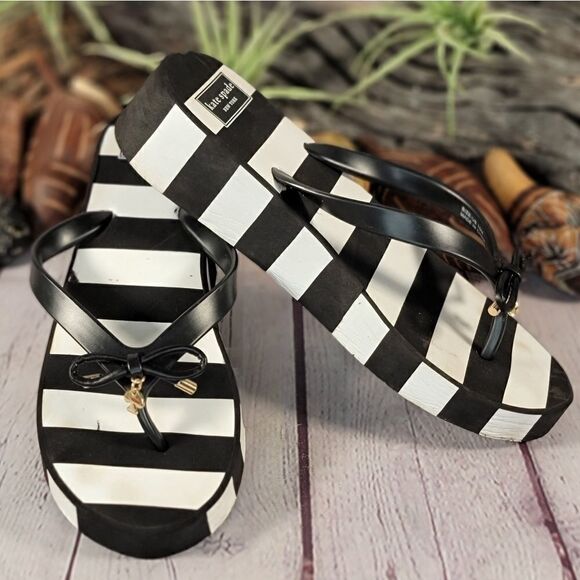 Kate Spade New York Rhett Wedge Sandals - Picture 2 of 11